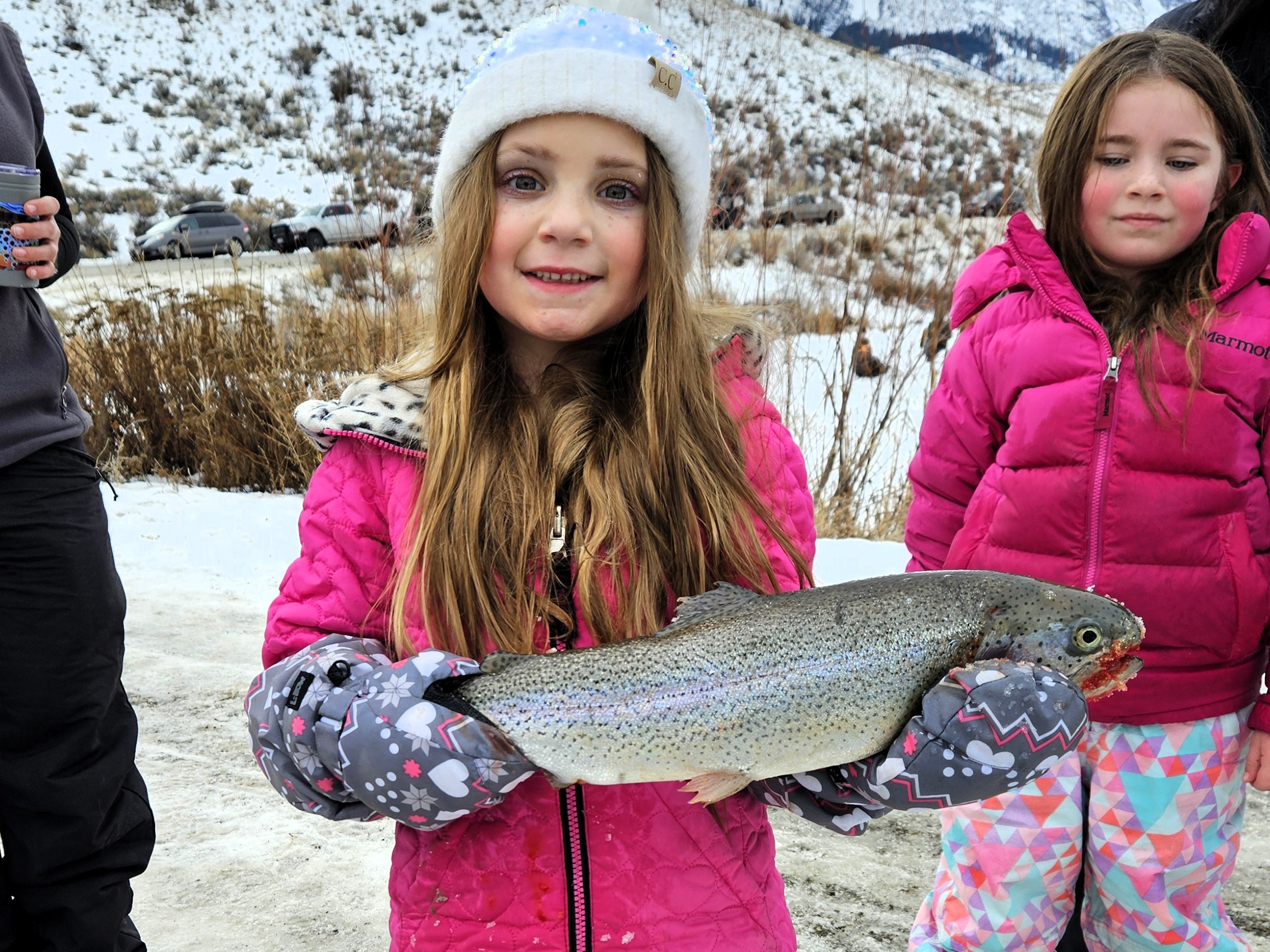 Kids win big at Hyde Pond Kids Ice Fishing Derby
