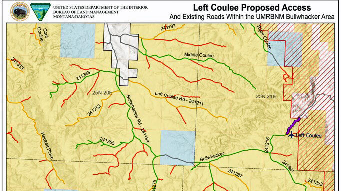 Brett French reports: BLM proposes road to access Breaks