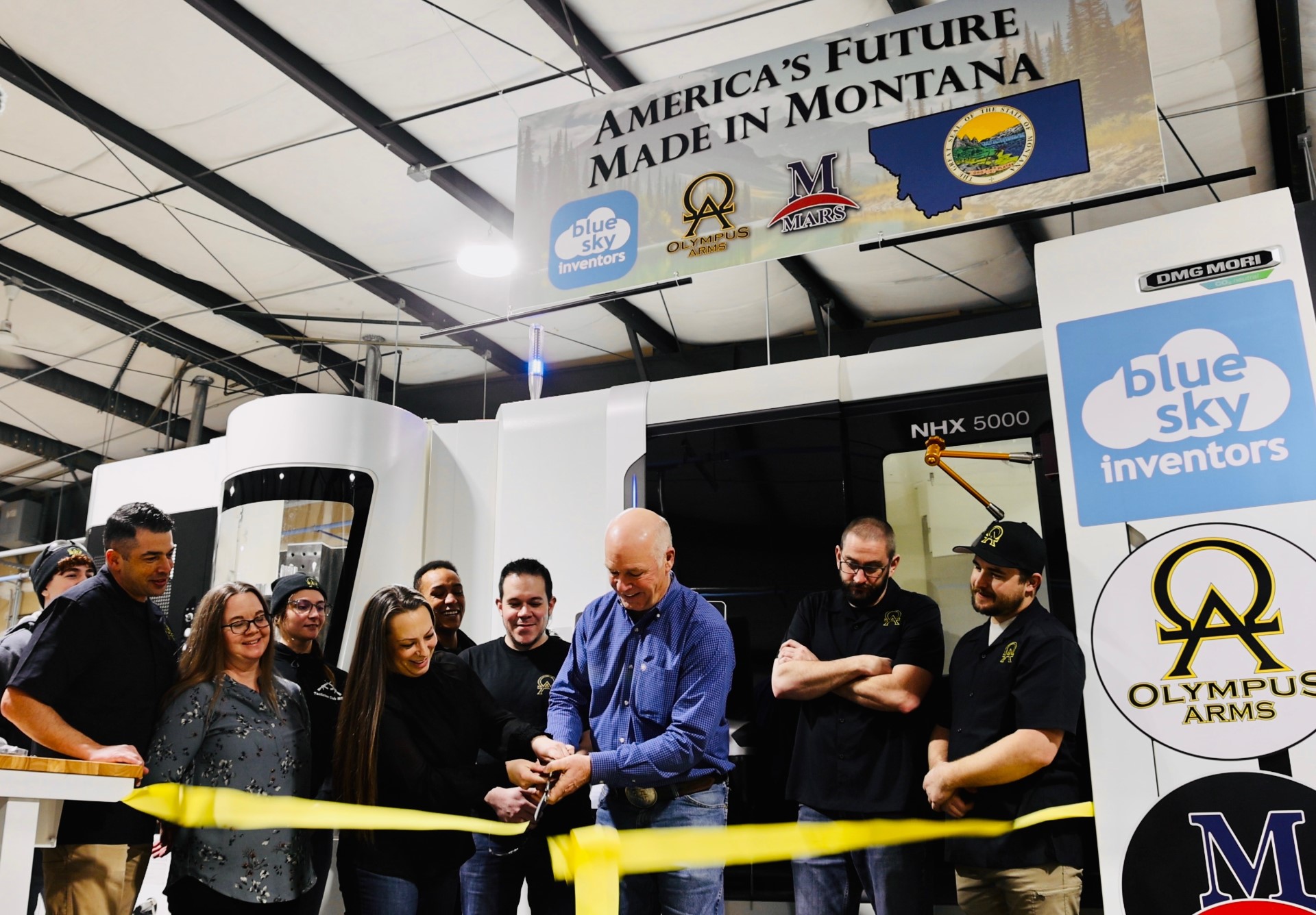 Governor Gianforte Welcomes Olympus Arms to Montana