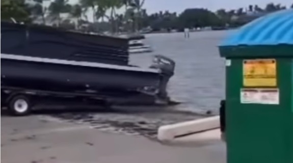 Getting your boat in the water is not easy for everybody…