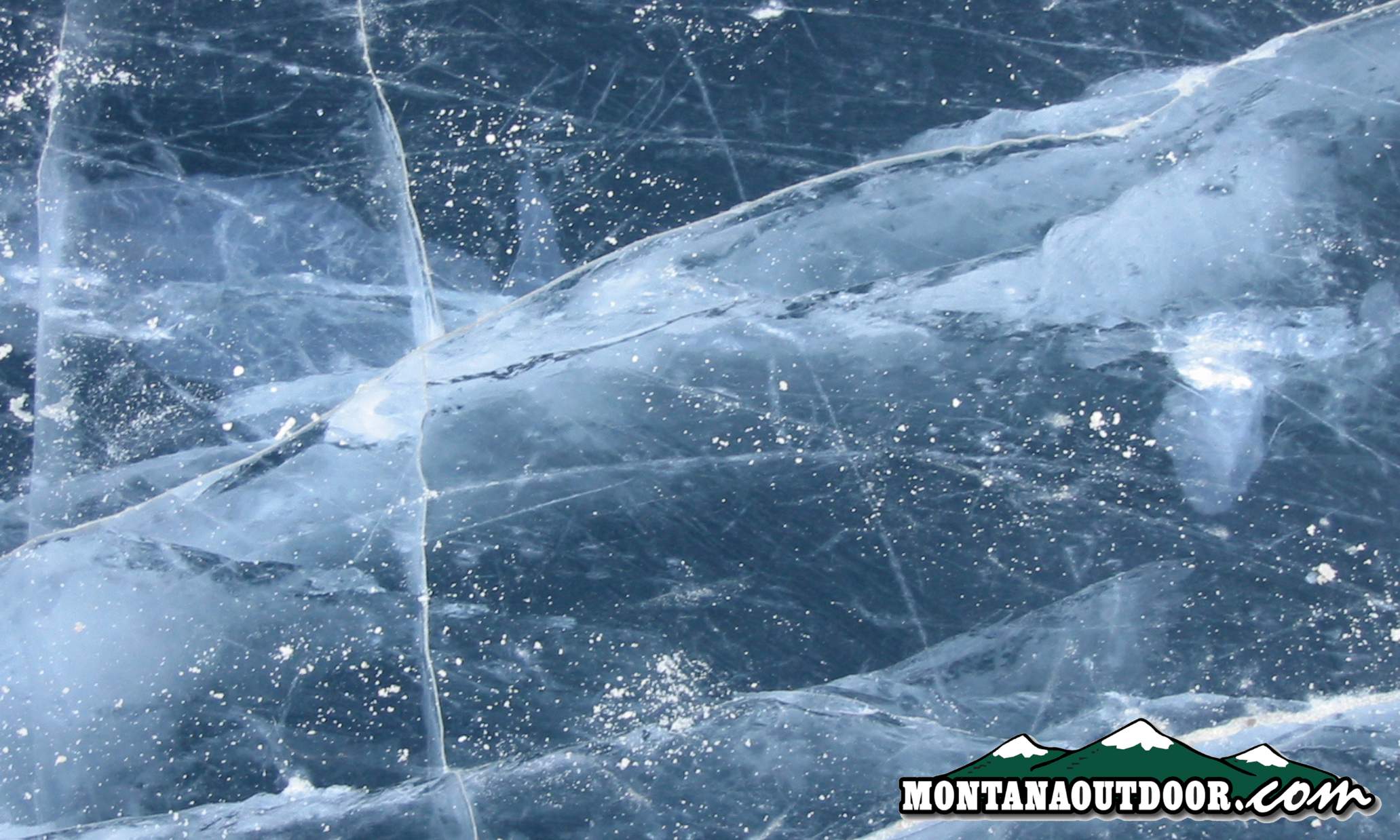 Hell Creek Marina Ice Update, February 6