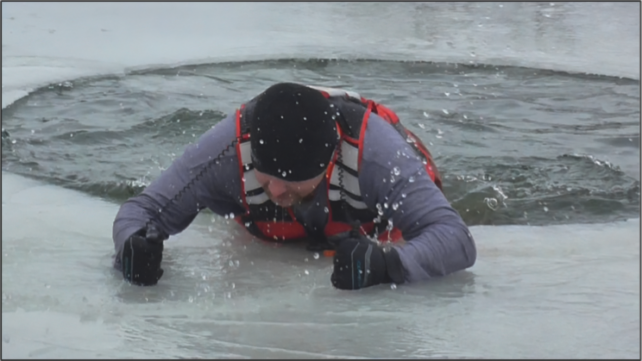 DYING ON THE ICE!!! by Montana Grant