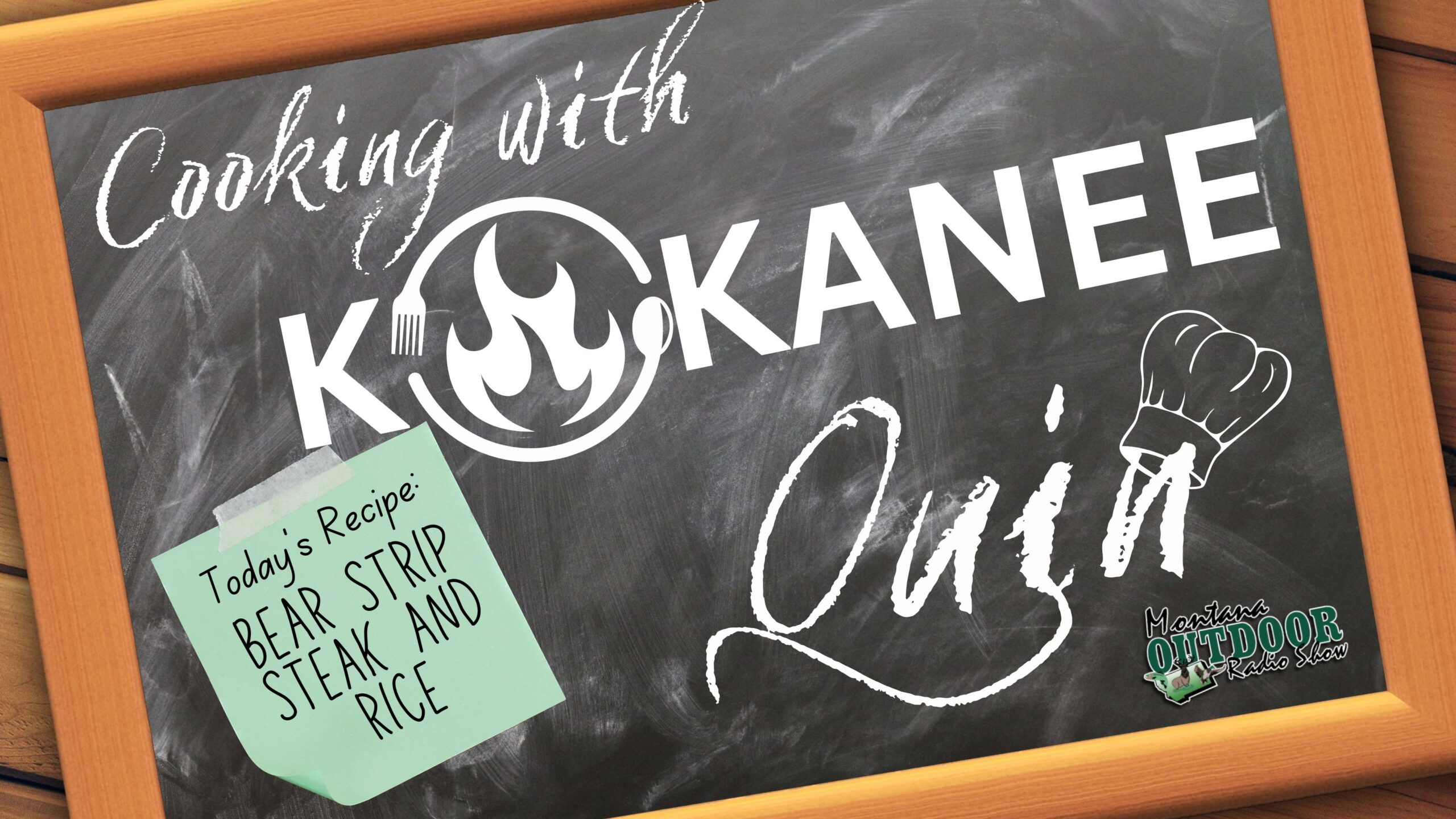 Cooking with Kokanee Quin: Bear Strip Steak and Rice