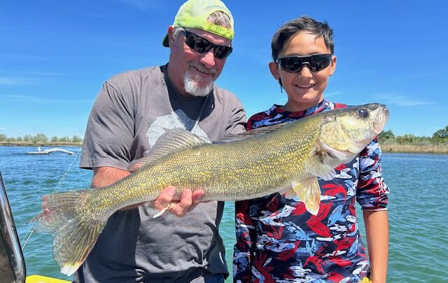 Walleye Catch and Release at Fort Peck
