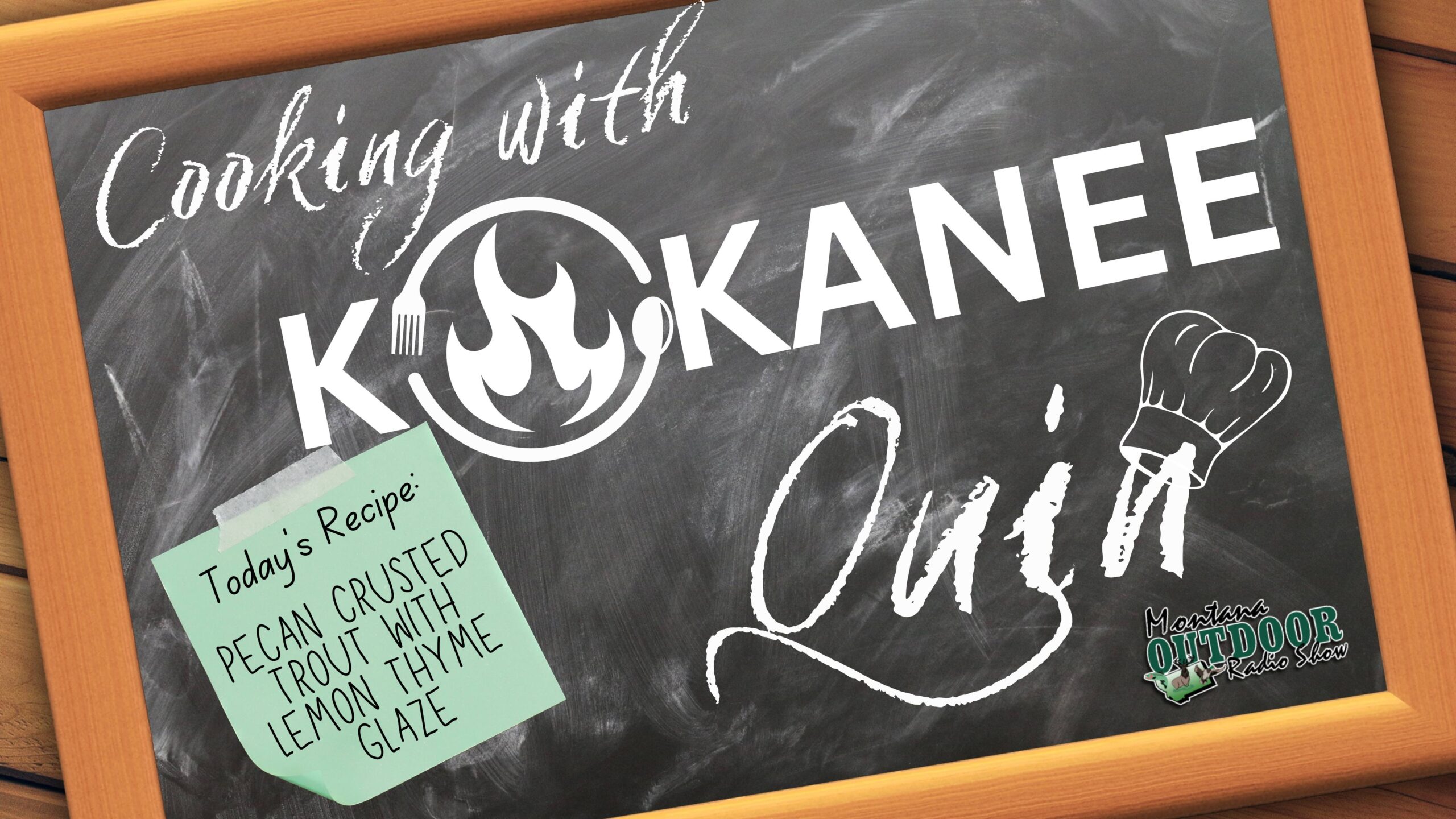 Cooking with Kokanee Quin: PECAN CRUSTED TROUT with LEMON THYME GLAZE