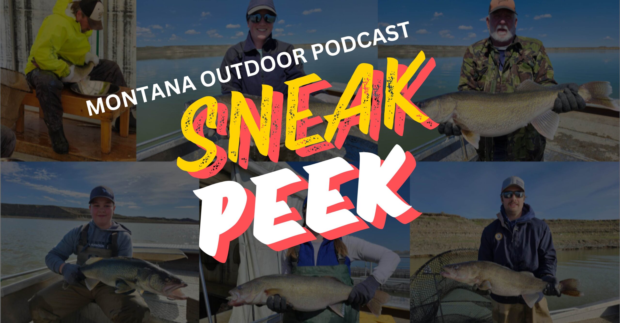 Sneak Peek: MT Outdoor Podcast Talks Walleye with Heath Headley