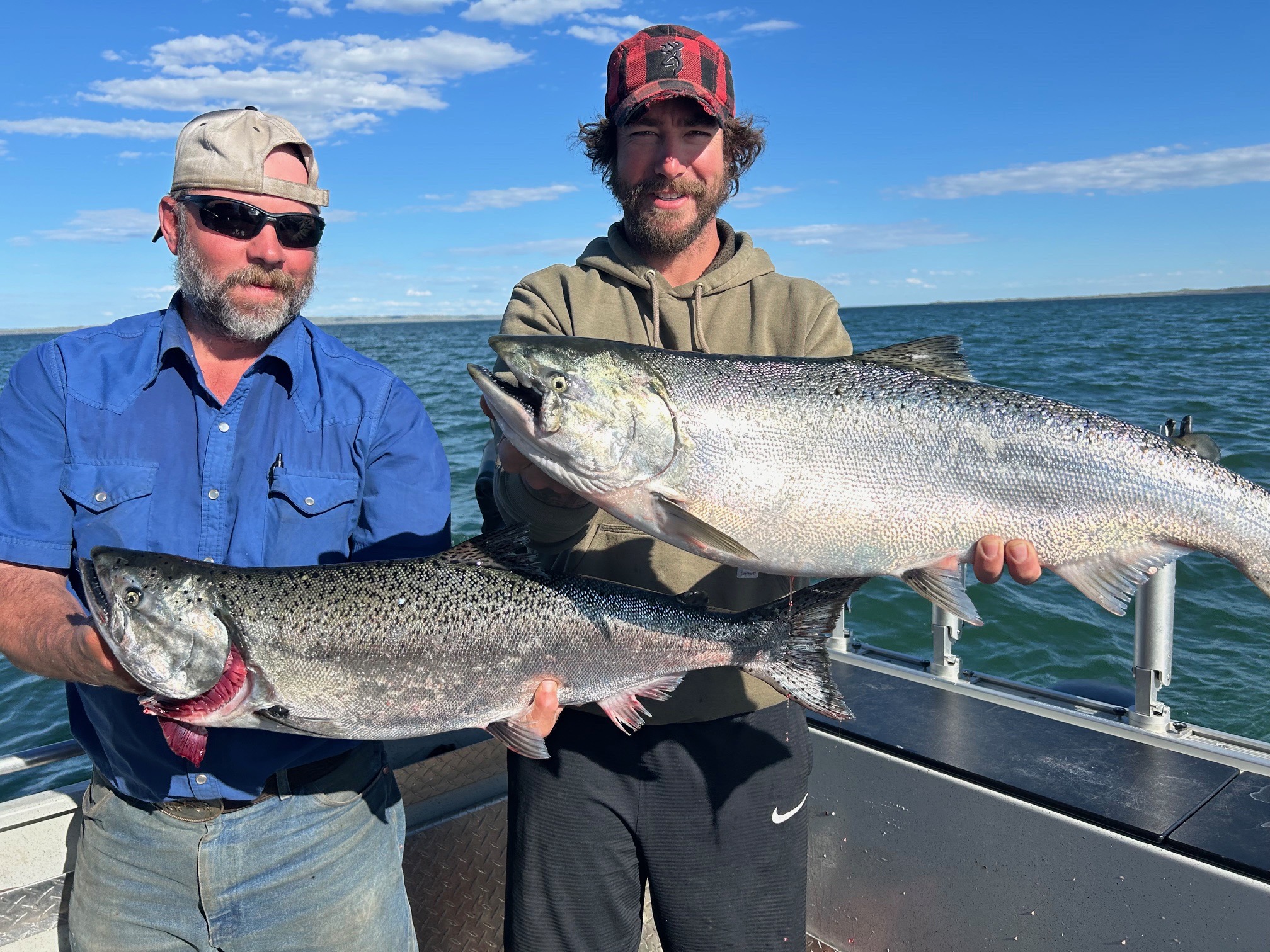 Big Kings on Peck Caught by The Salmon Slayer today