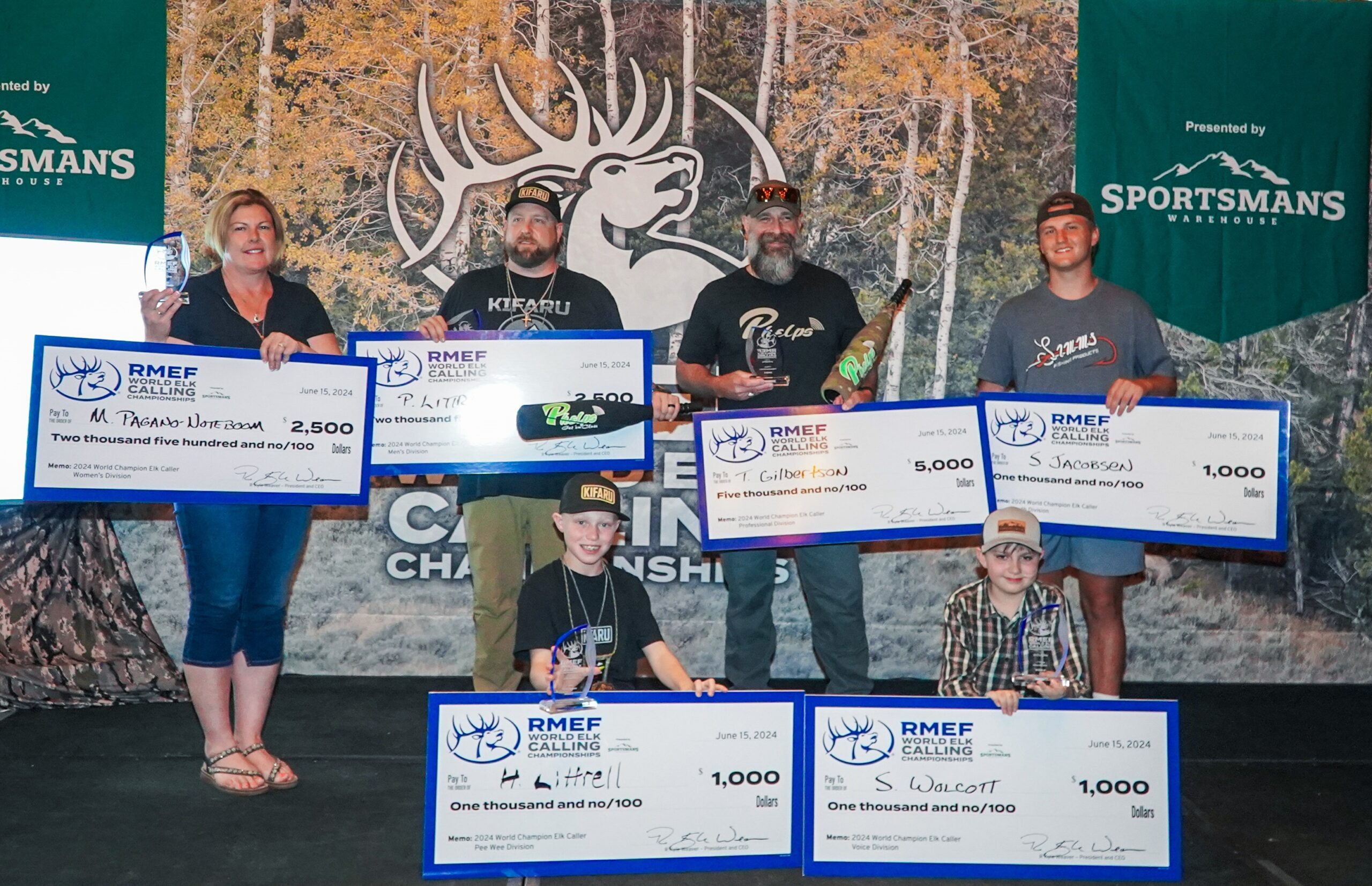 GILBERTSON LEADS CHAMPIONSHIP PARADE TO CAPTURE 2024 WORLD ELK CALLING TITLE