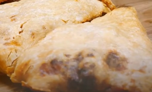Simple Venison Sausage Calzone with Papa Murphy’s Pizza