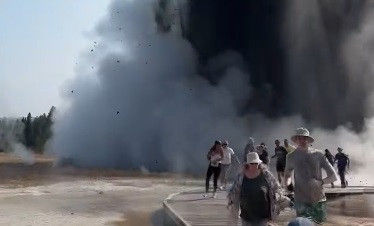 The Hydrothermal Explosion at YNP….in case you didn’t see footage