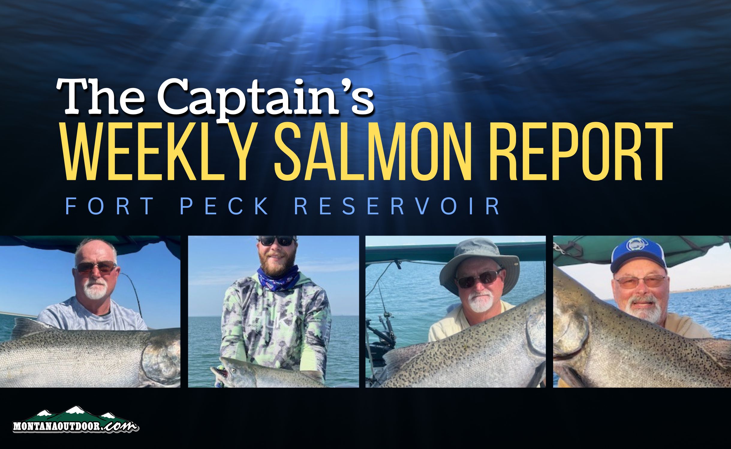 Captain’s Weekly Fort Peck Salmon Report 8.30.24
