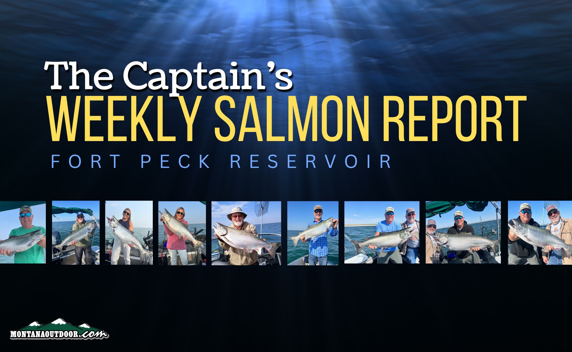 Captain’s Weekly Salmon Report Fort Peck 8.15.24