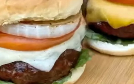 Stuffed Bison Burger Recipe