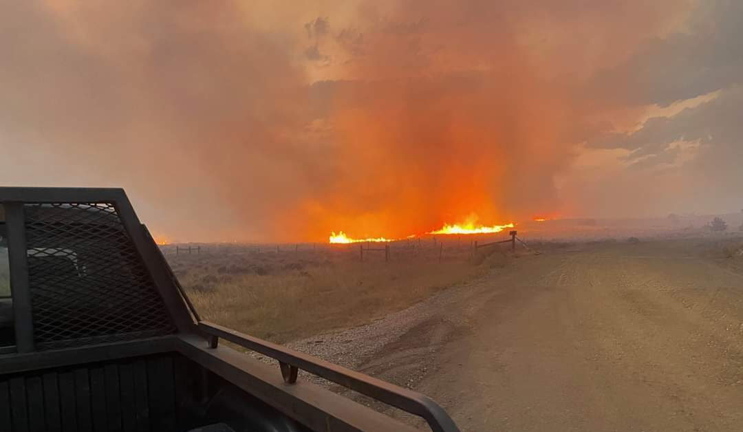 FWP News: Tongue River Reservoir State Park evacuated third time due to fire