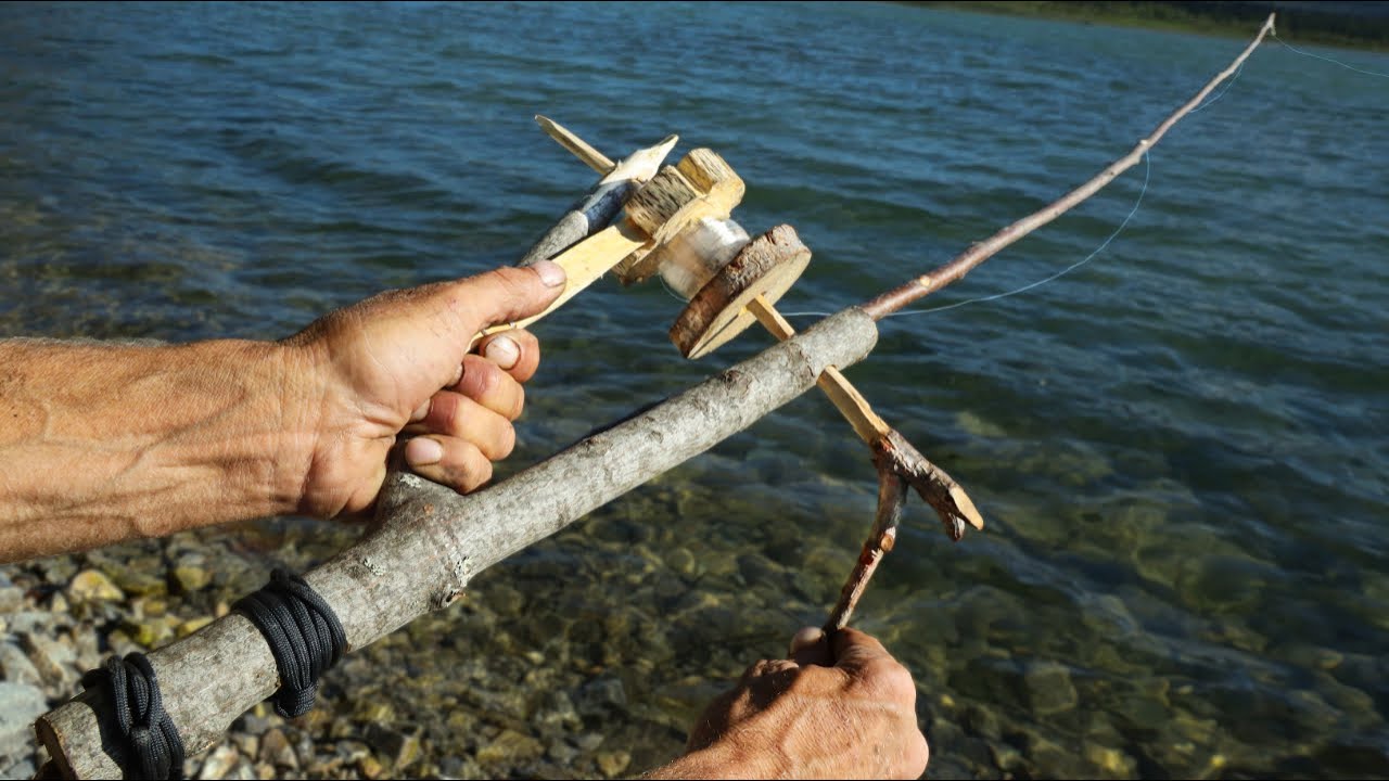 WILDERNESS FISHING ROD CHALLENGE!!! by Montana Grant
