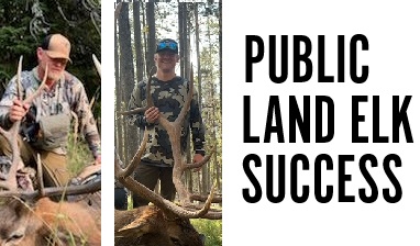 Brothers Take MT Elk Bulls Down on Public Land
