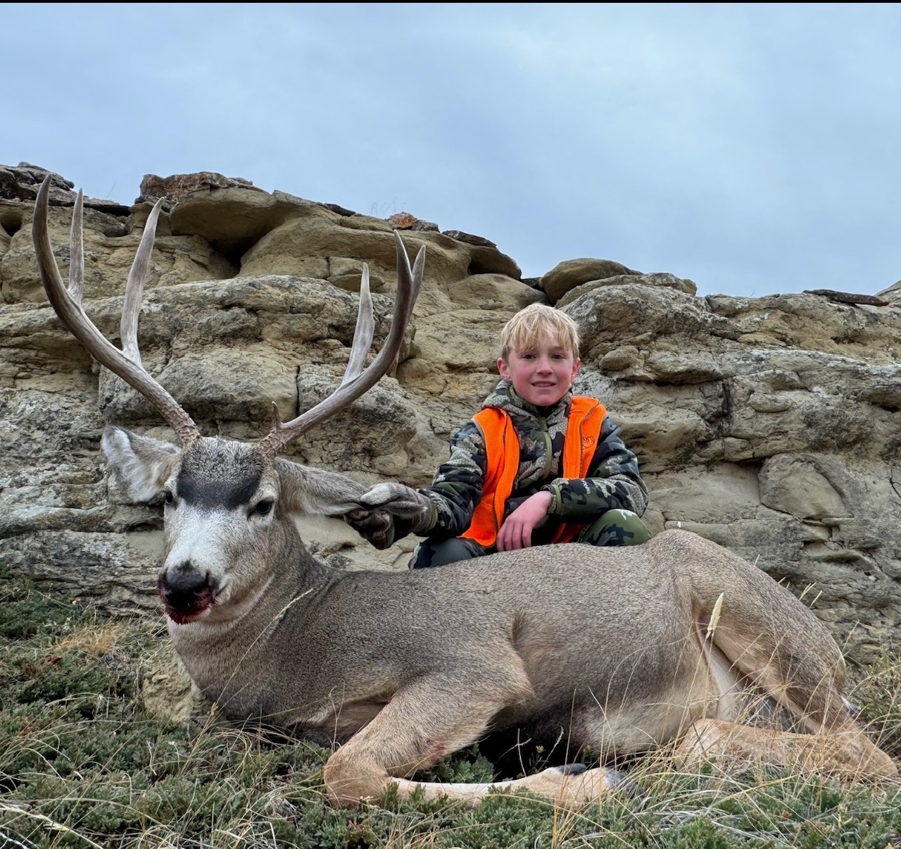 11 Year Old Bags Nice Buck During Youth Hunt