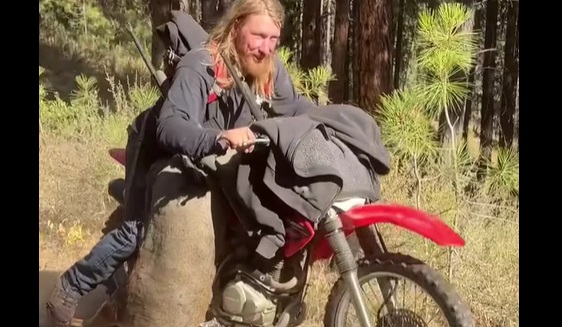 Packing out your buck with a dirt bike