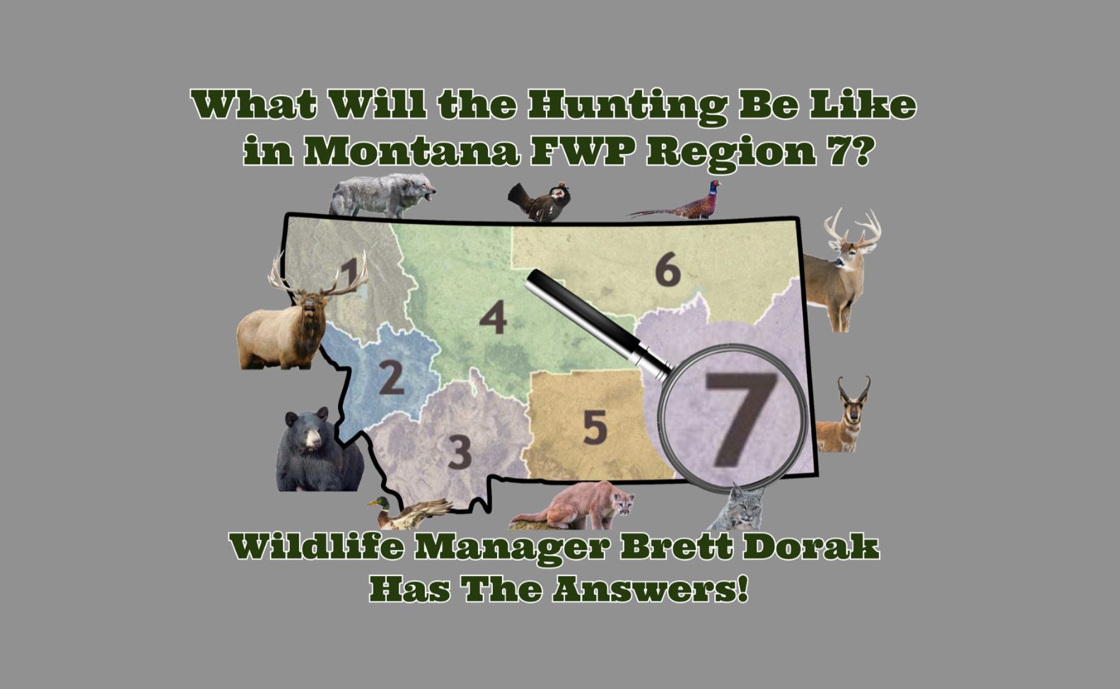 MT Outdoor Podcast Hunting Series: Big Game and Big Surprises in Region 7