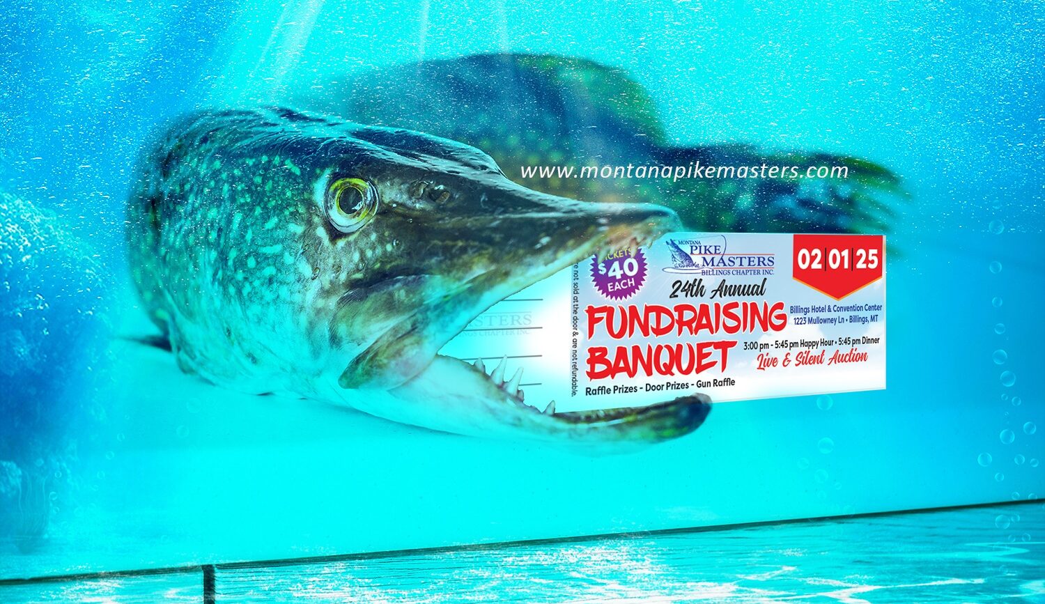 Get Hooked on a Good Time: Montana PikeMasters Annual Fundraising Banquet
