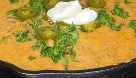 Cheesy Elk Enchilada Dip Recipe