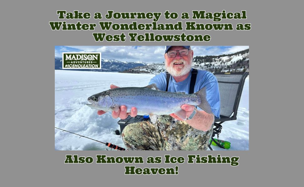 MT Outdoor Podcast: Fishing Guide Garrett Ostler takes us to a Montana Ice Fishing Heaven