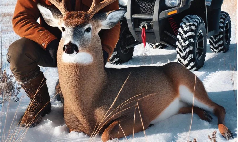 Montana Hunter Shoots Massive Whitetail at 500 Yards