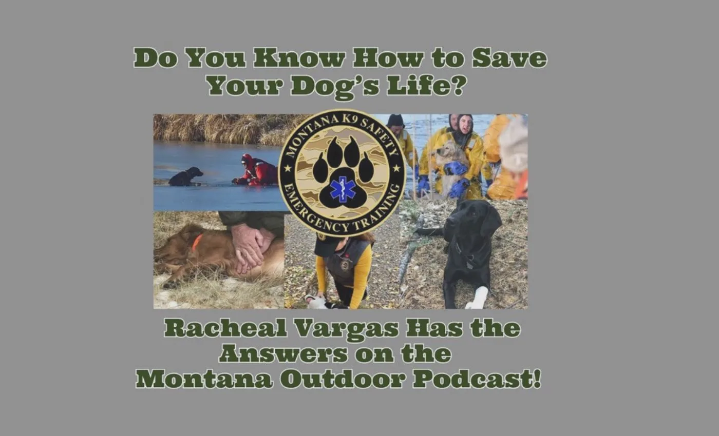 MT Outdoor Podcast: Join Us for Trail-Side Triage for Your Pup(s) with Racheal Vargas