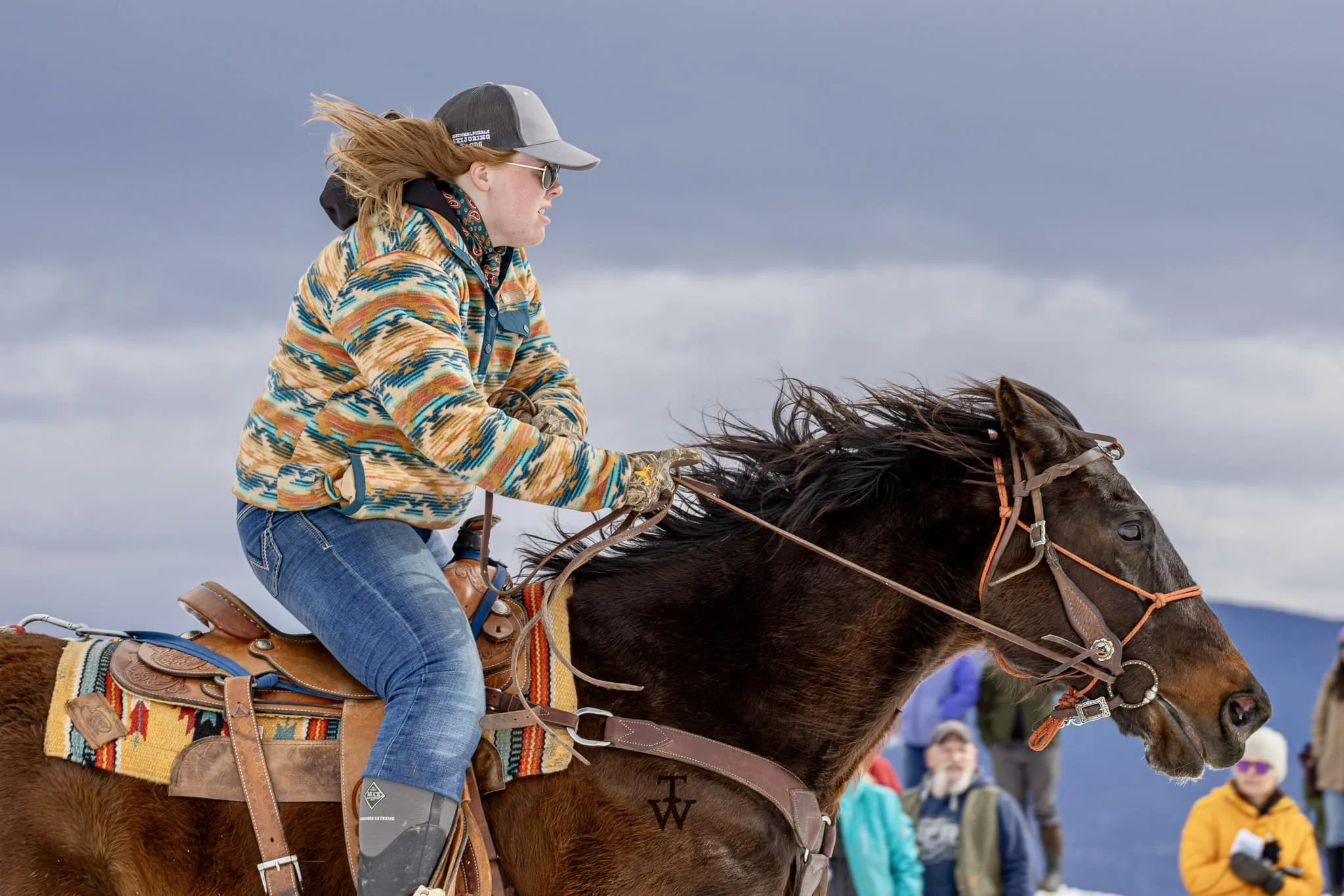 Get Your Skis on and Your Boots Ready, Big Hole Skijoring Hits Wisdom This Weekend!