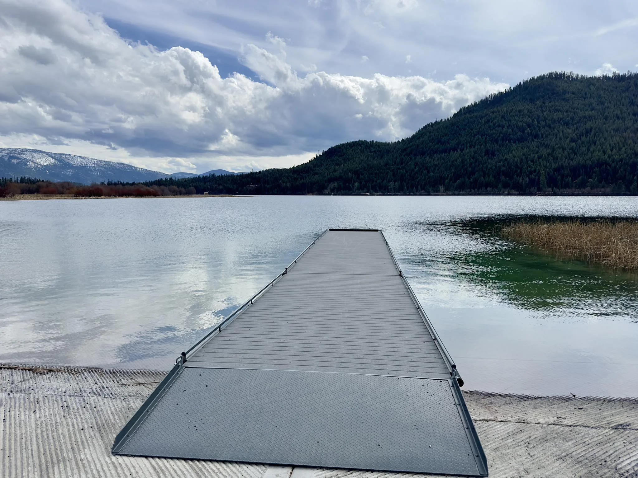 Middle Thompson Lake Ramp Is In