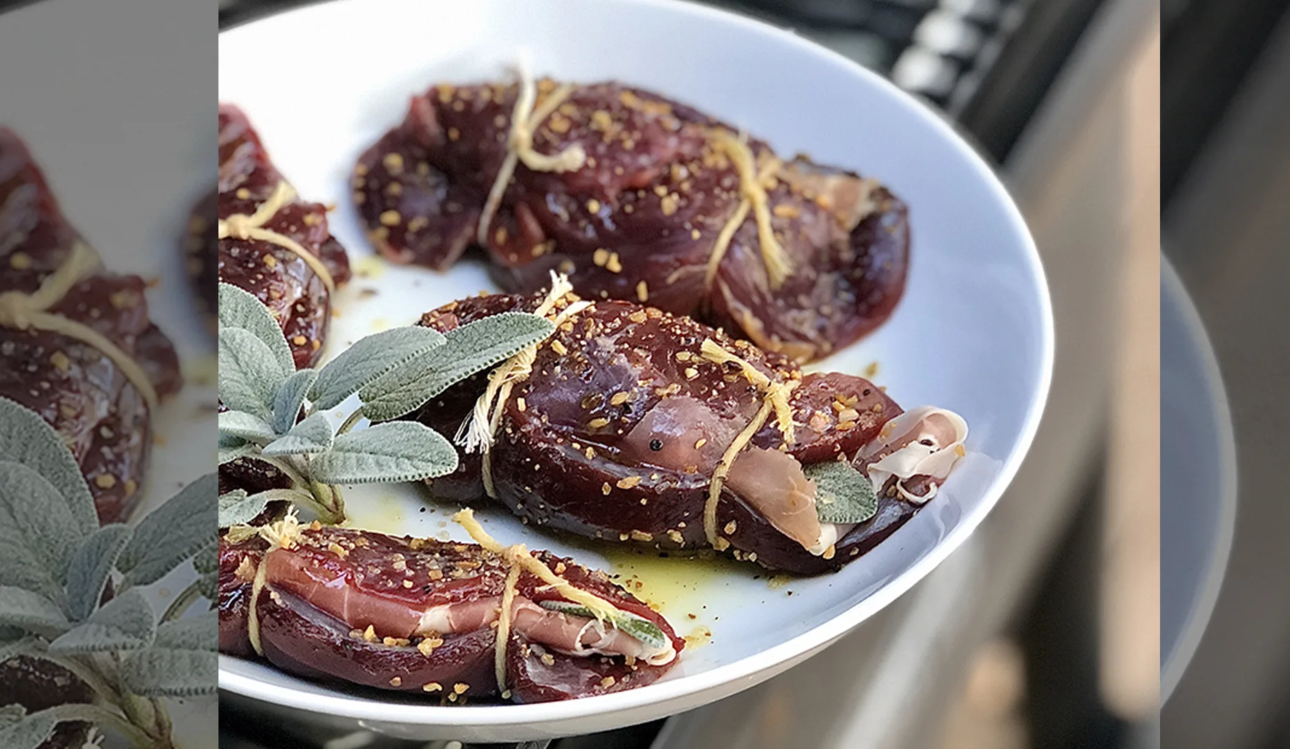 Cooking with Kokanee Quinn: Duck Breast with Prosciutto and White Cheddar