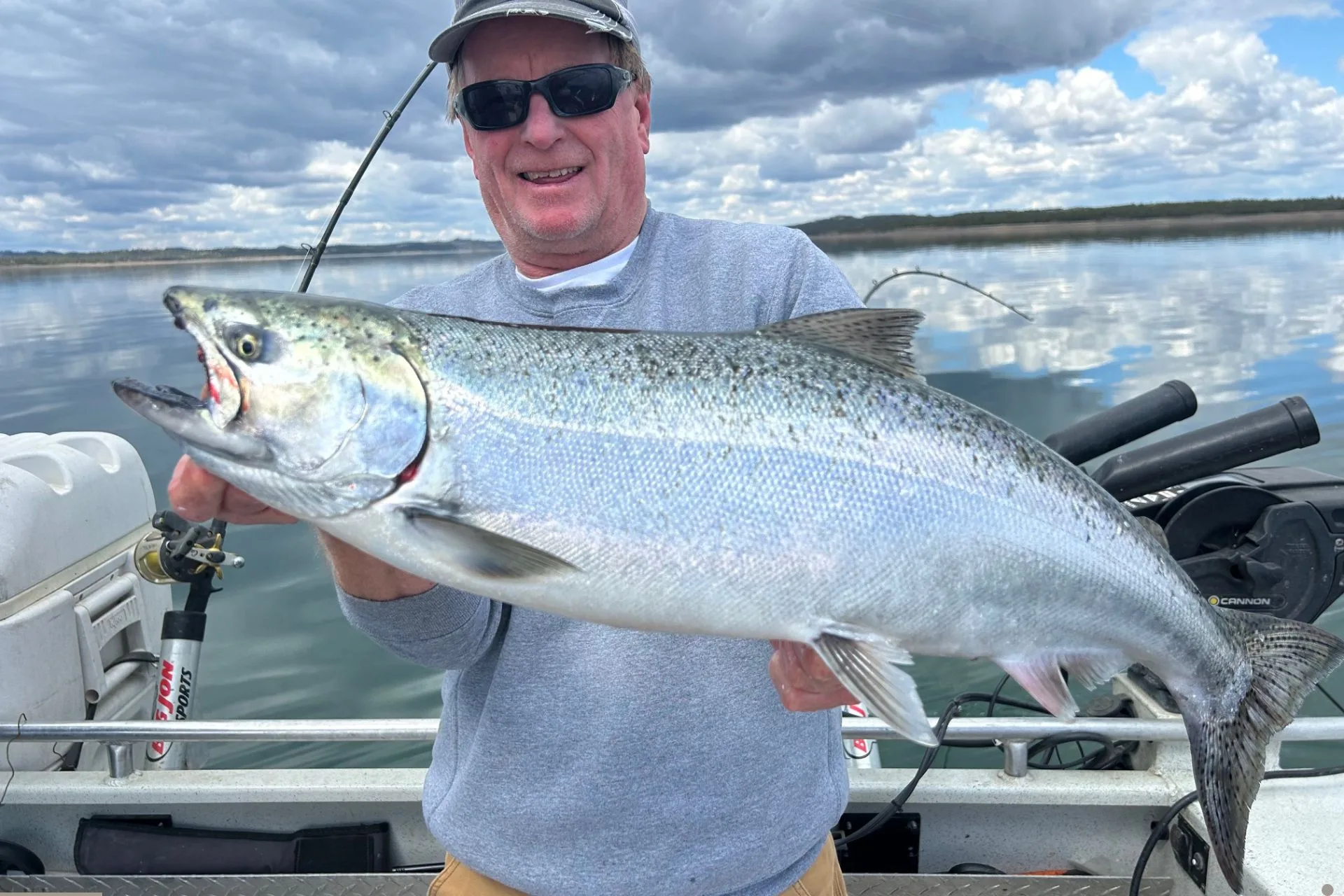 Slayer Slays First Salmon of 2025 Season on Peck Thursday