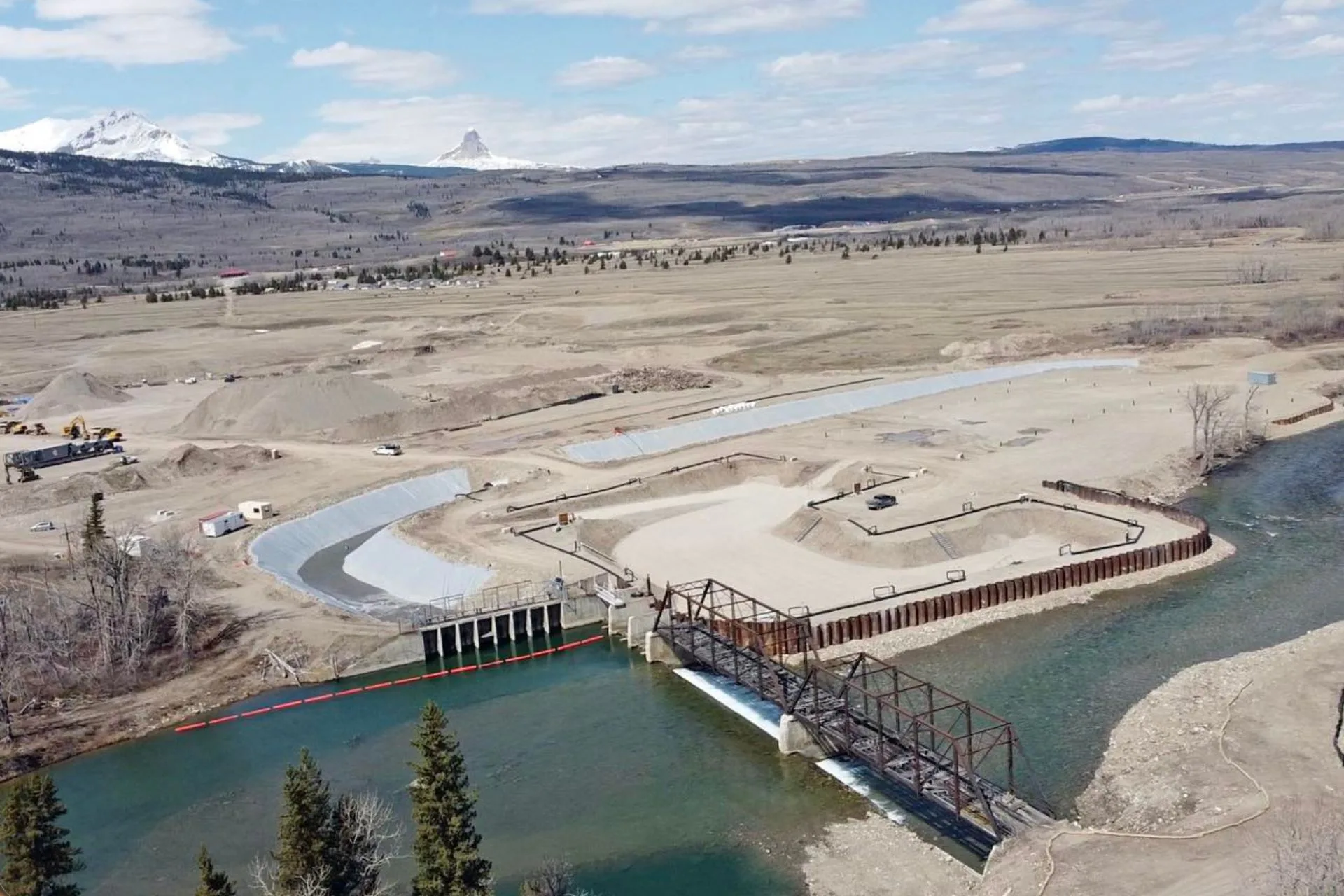 Diversion Dam Project led by NW Construction | The Milk River Project 4.28.25