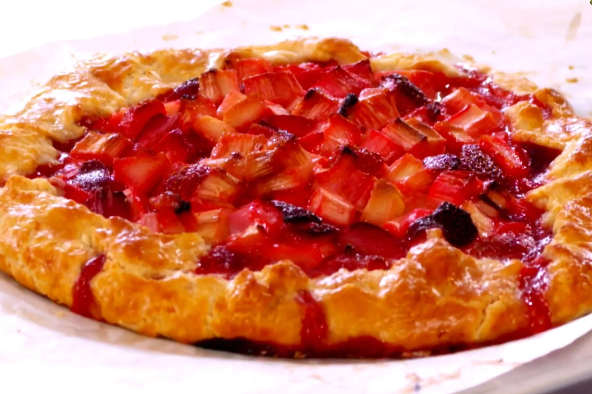 Cooking with Kokanee Quinn: Strawberry Rhubarb Crostata