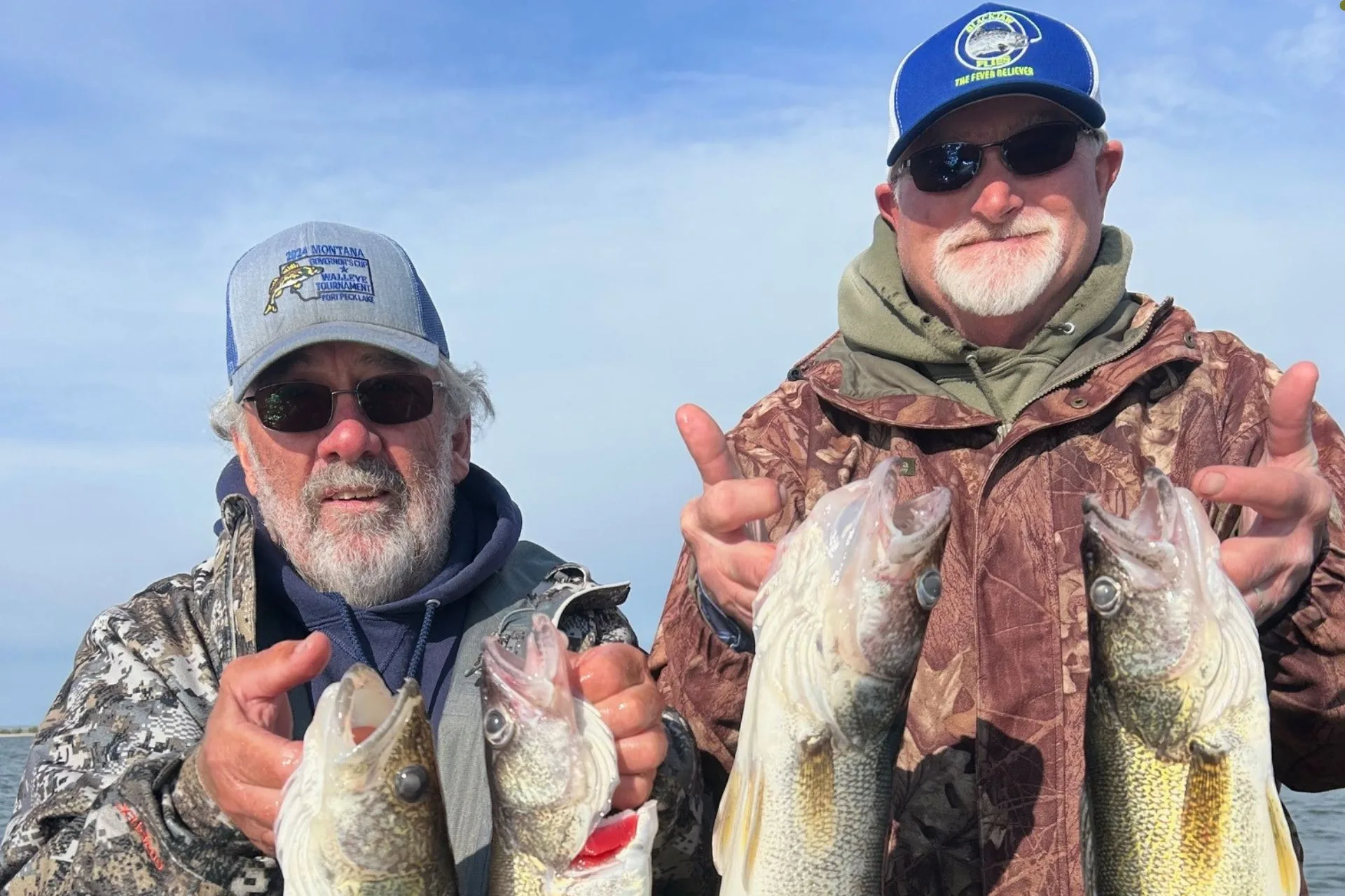 Nelson Reservoir Gives Up Walleyes During Tough Bite Monday