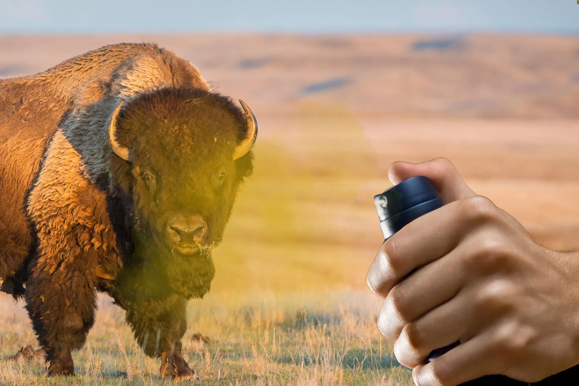 PSA: Bear Spray is Not Equivalent to a Bison Force Field