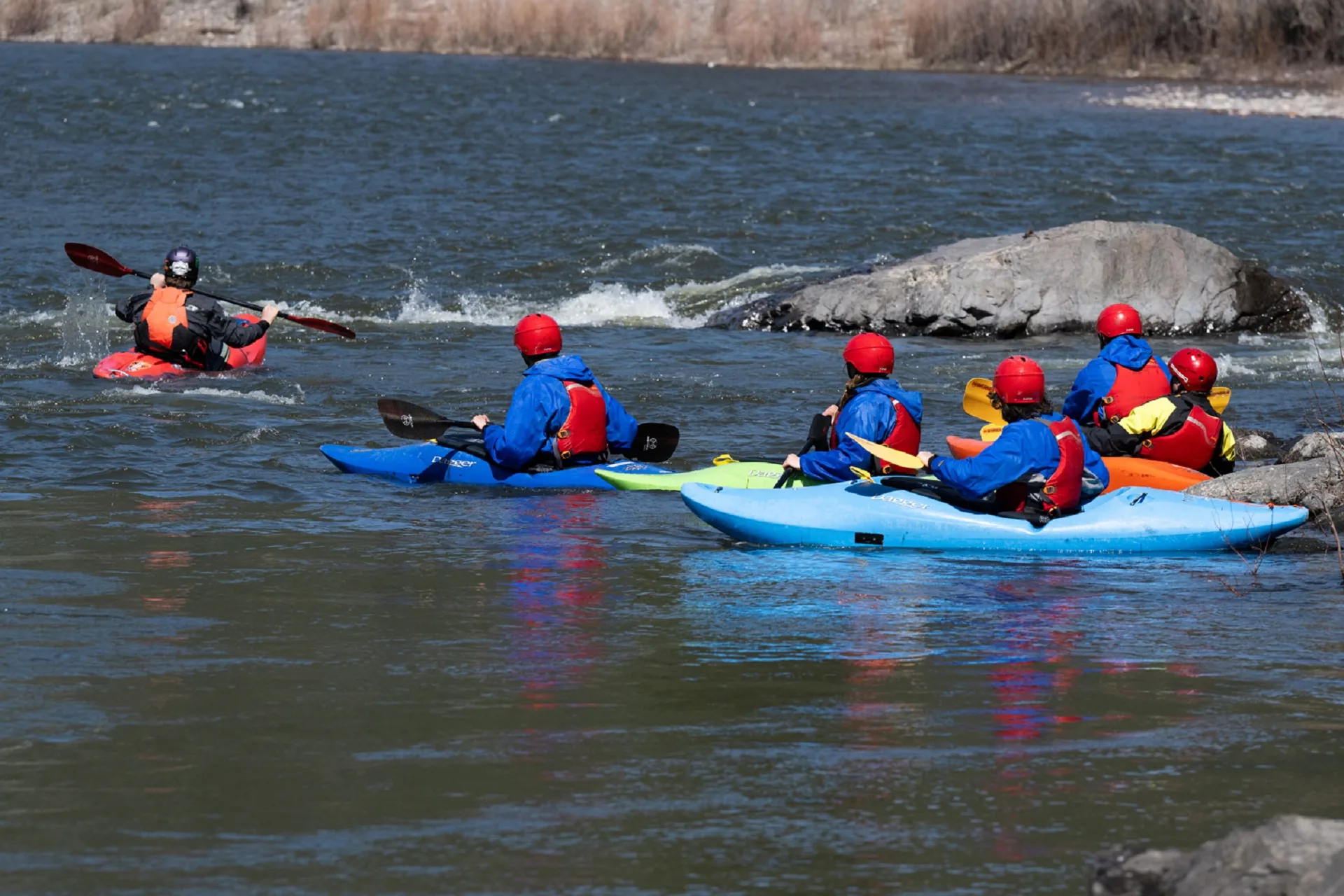 College Credit Meets Clark Fork Currents: UM’s Whitewater Kayaking Class