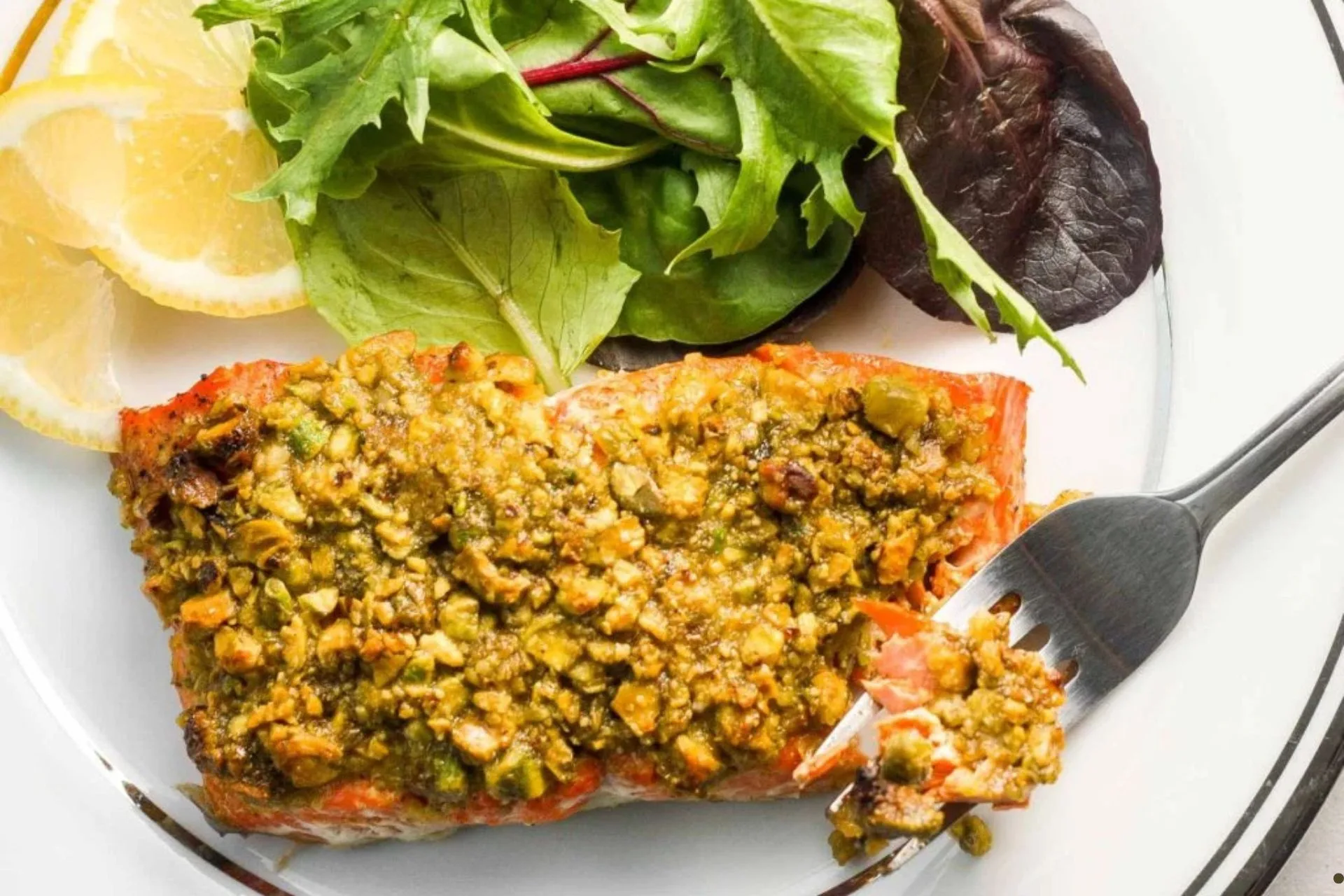 Cooking with Kokanee Quinn: Pistachio Crusted Salmon