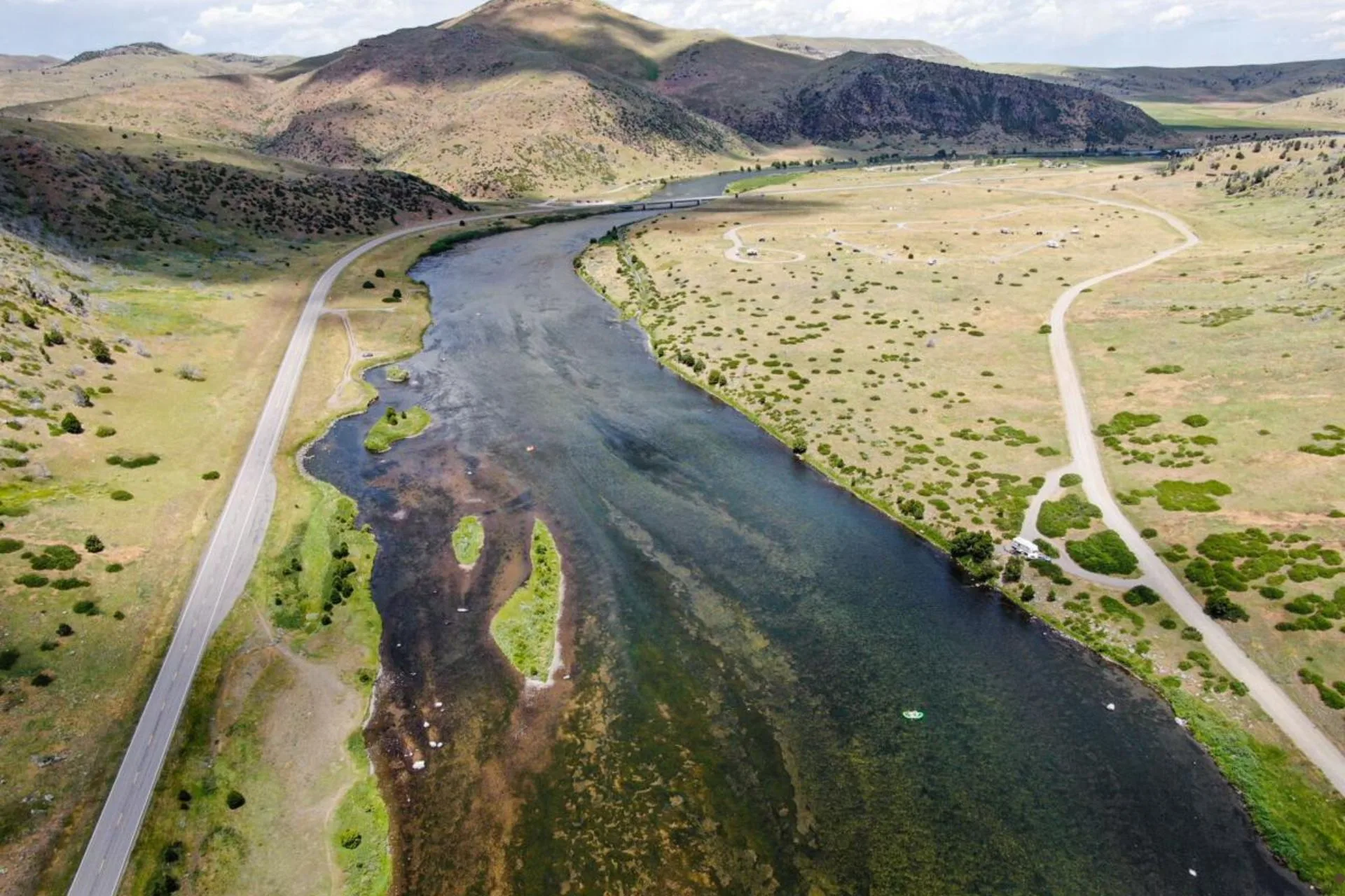 Madison River island being restored to help fish