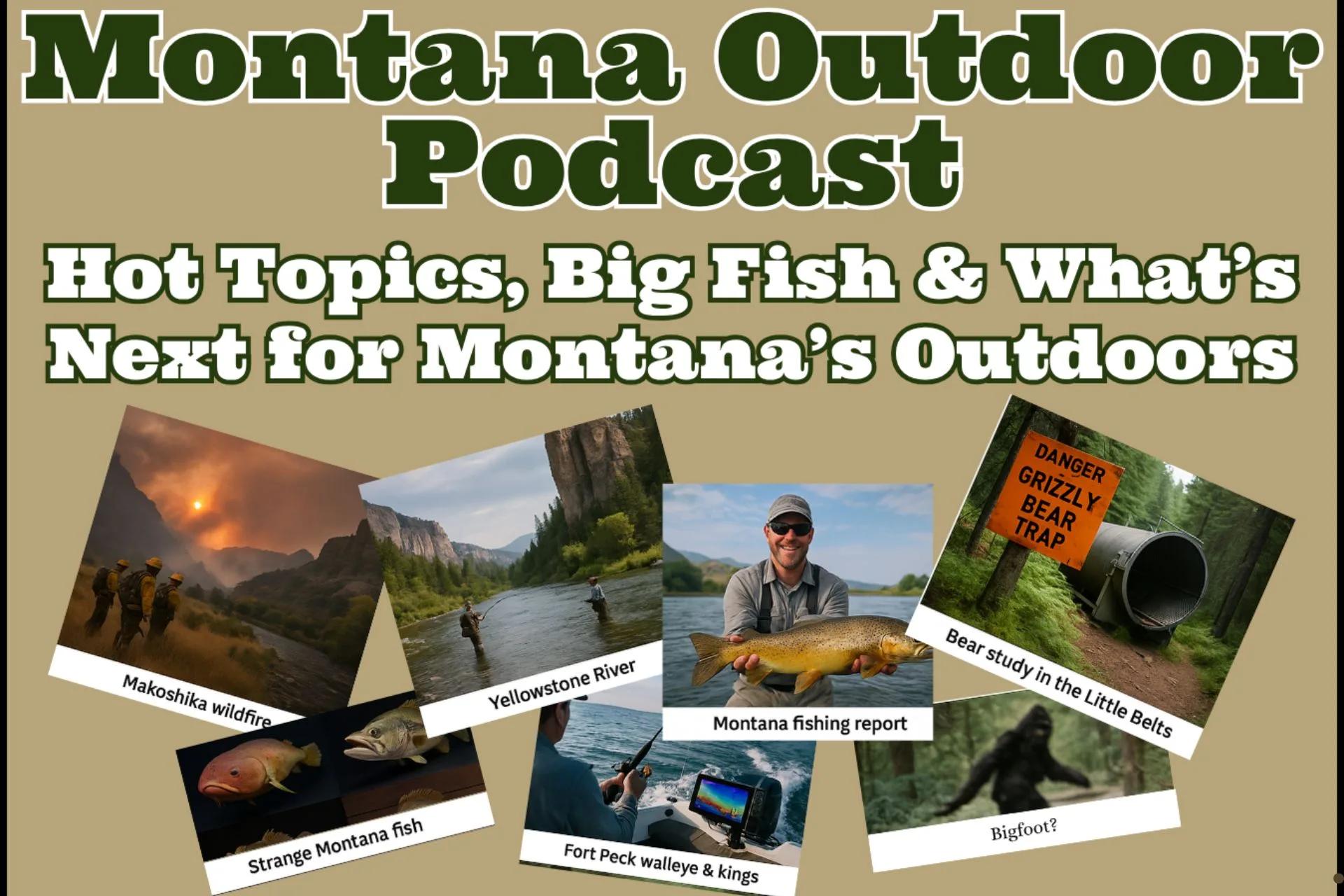 MT Outdoor Podcast: Statewide Fishing Reports and a Whole Bunch More..,