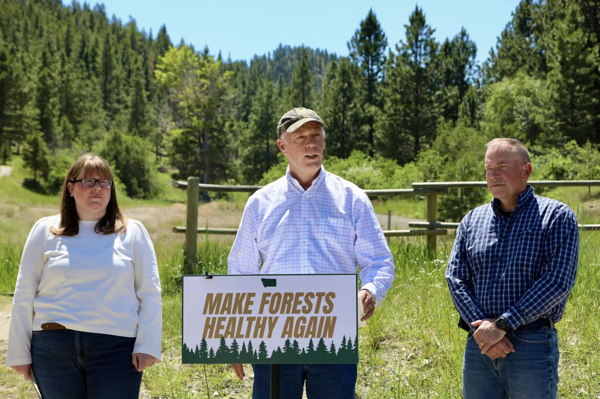Governor Gianforte, USFS Chief Schultz Sign Historic Forest Management Agreement