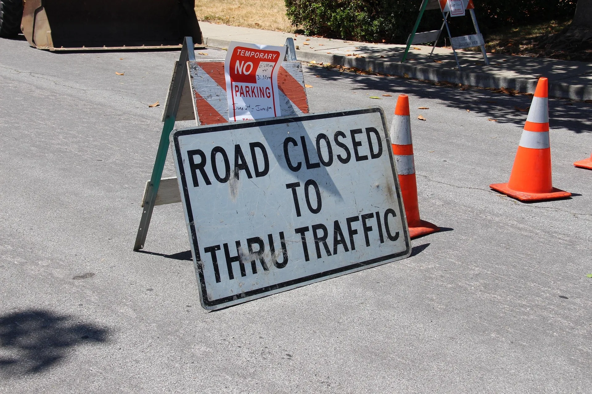 Lee Creek Road 699 Temporary Road Closure