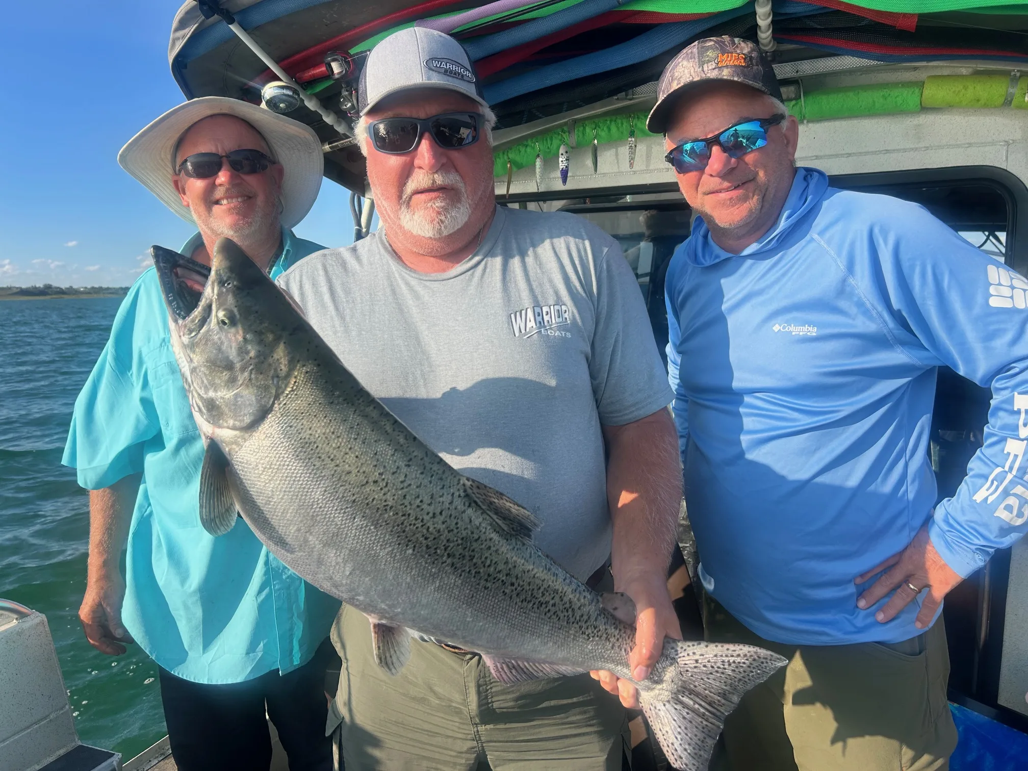 The Captain’s Fort Peck Salmon Fishing Day with The Slayer