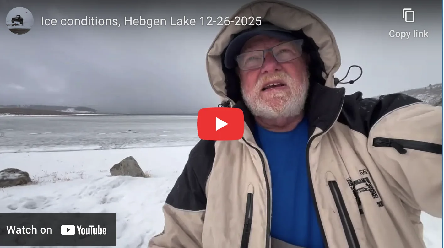 Hebgen Ice Update 12.26.25