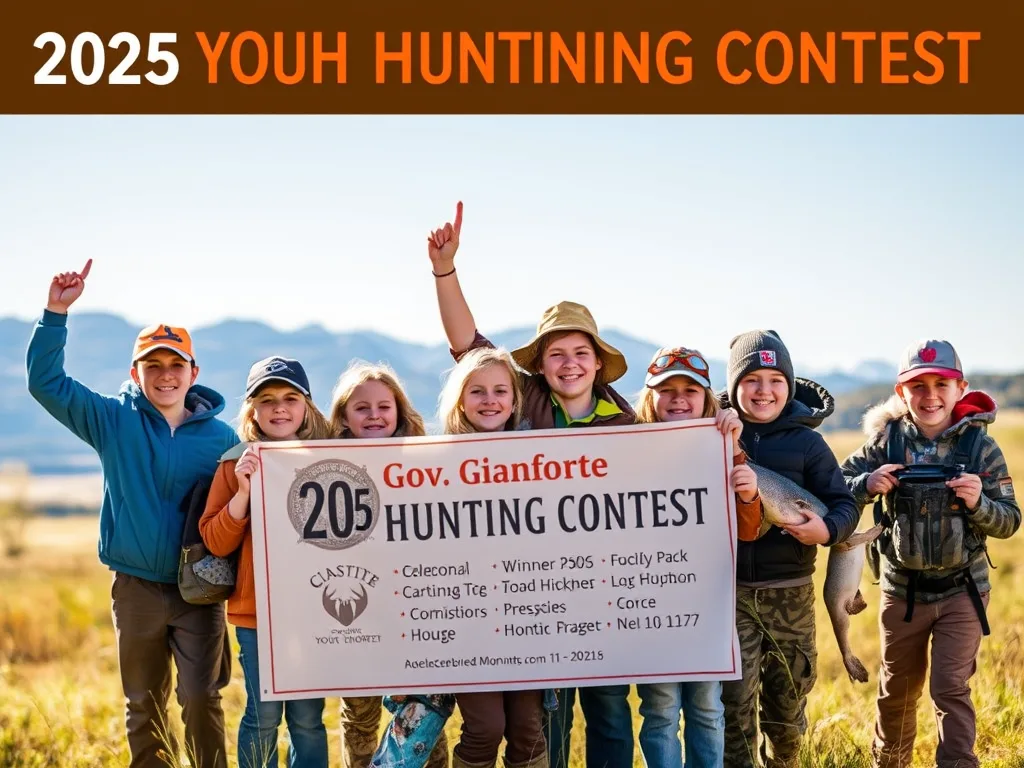 Gov. Gianforte announces winners of the 2025 Youth Hunting Contest