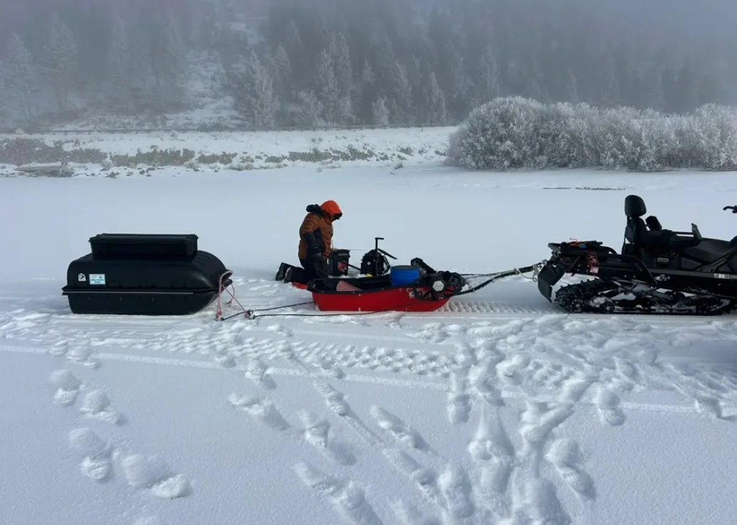 Hebgen Lake Ice Update 1.15.26