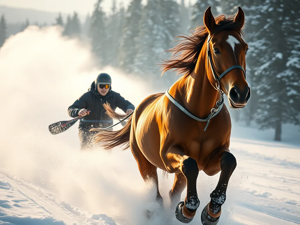 Skijoring’s Evolution: From Ancient Winter Travel to High-Speed Western Sport