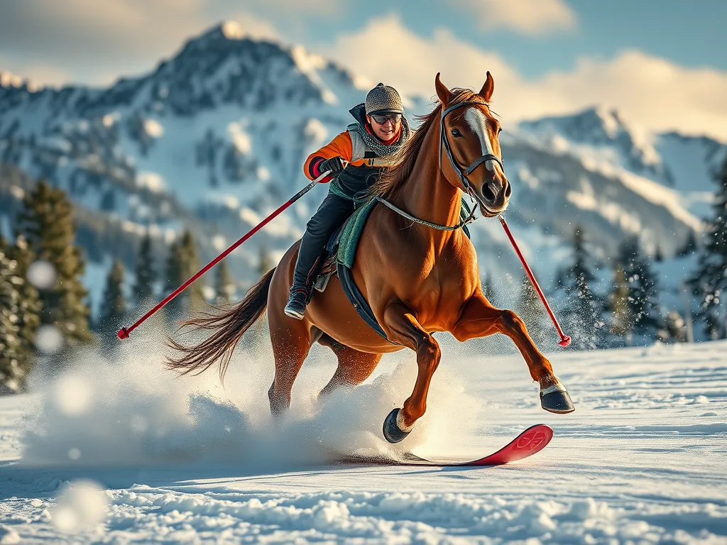 How much do you know about skijoring?