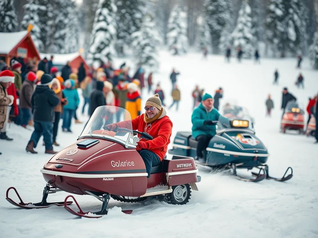 Old-School Sleds Still Rule the Snow at Winterfest
