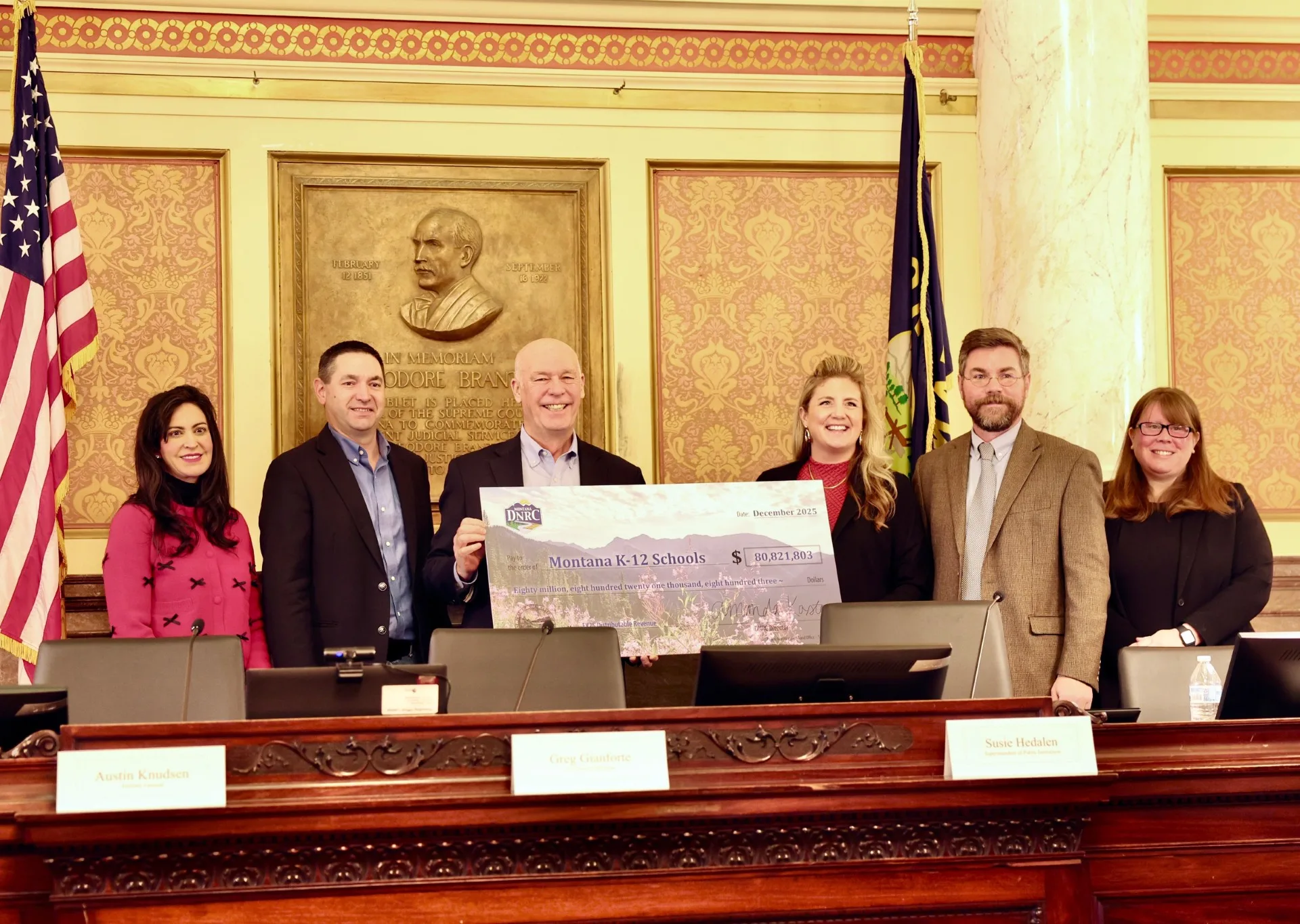 Governor Gianforte Announces $80 Million Public School Investment From State Trust Land Revenue